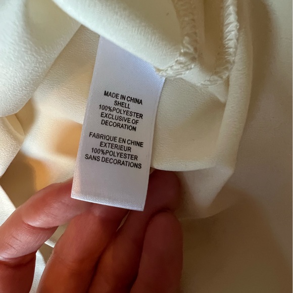 J Crew - off white blouse - Picture 7 of 8